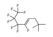 1,1,1,2,2,3,3,4-octafluoro-7,7-dimethyloct-4-ene结构式