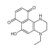 4-ethyl-6-hydroxy-2,3-dihydro-1H-benzo[f]quinoxaline-7,10-dione Structure