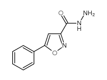 5-苯基异噻唑-3-羧酸酰肼结构式