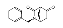 (1R,2R,4S)-2-Benzyl-2-aza-bicyclo[2.2.1]heptane-3,5-dione结构式