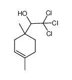 2,2,2-trichloro-1-(1,4-dimethylcyclohex-3-enyl)ethanol结构式