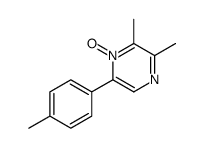 2,3-dimethyl-6-(4-methylphenyl)-1-oxidopyrazin-1-ium Structure