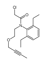N-(2-but-2-ynoxyethyl)-2-chloro-N-(2,6-diethylphenyl)acetamide Structure