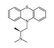 (-)-dimethyl-(β-phenothiazin-10-yl-isopropyl)-amine Structure