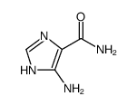 5-amino-3H-imidazole-4-carboxamide结构式
