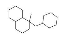 8-(cyclohexylmethyl)-8-methyl-2,3,4,4a,5,6,7,8a-octahydro-1H-naphthalene Structure
