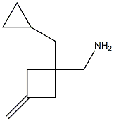 1-(cyclopropylmethyl)-3-methyleneCyclobutanemethanamine Structure