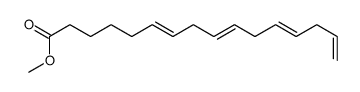 methyl hexadeca-6,9,12,15-tetraenoate Structure