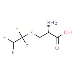 S-(1,1,2,2-tetrafluoroethyl)cysteine Structure