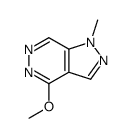 4-Methoxy-1-methyl-1H-pyrazolo<3,4-d>pyridazine Structure