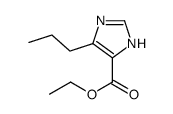 ethyl 5-propyl-1H-imidazole-4-carboxylate结构式