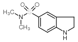 n,n-dimethylindoline-5-sulfonamide Structure