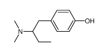 4-(2-Dimethylamino-butyl)-phenol Structure