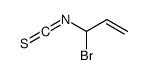 3-bromo-3-isothiocyanatoprop-1-ene结构式
