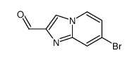 7-溴咪唑[1,2-a]吡啶-2-醛结构式