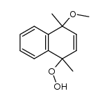 4-methoxy-1,4-dimethyl-1,4-dihydro-1-naphtyl hydroxyperoxide Structure