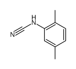 (2,5-dimethylphenyl)cyanamide Structure