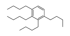 1,2,3,4-tetrabutylbenzene Structure