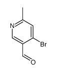 4-bromo-6-methylpyridine-3-carbaldehyde Structure