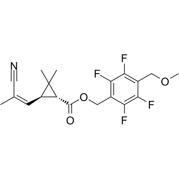 Epsilon-momfluorothrin结构式