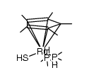 (η5-C5Me5)(PMe3)2Ru(SH) Structure