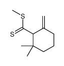 methyl 2,2-dimethyl-6-methylidenecyclohexane-1-carbodithioate Structure