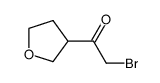 2-bromo-1-(tetrahydrofuran-3-yl)-ethanone结构式