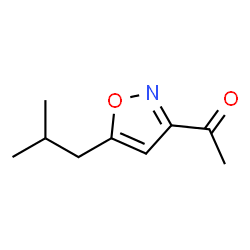 Ethanone, 1-[5-(2-methylpropyl)-3-isoxazolyl]- (9CI) picture