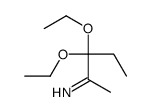 3,3-diethoxypentan-2-imine Structure