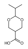 1,3-Dioxane-5-carboxylicacid,2-(1-methylethyl)-(9CI) structure