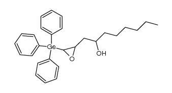 1-(3-(triphenylgermyl)oxiran-2-yl)octan-2-ol结构式