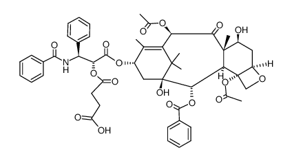 Paclitaxel-Succinic acid结构式