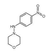 N-(4-nitrophenyl)morpholin-4-amine Structure