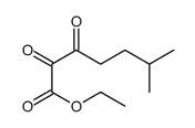 ethyl 6-methyl-2,3-dioxoheptanoate结构式