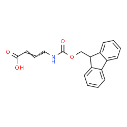 Fmoc-trans-4-aminocrotonic acid结构式