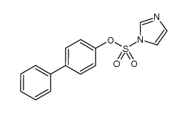 [1,1'-biphenyl]-4-yl 1H-imidazole-1-sulfonate结构式