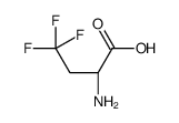 (2R)-2-amino-4,4,4-trifluorobutanoic acid结构式