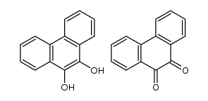 phenanthrene-9,10-dione, compound with phenanthrene-9,10-diol结构式