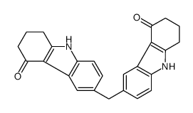 6,6’-Methylenebis[1,2,3,4-tetrahydro-carbazol-4-one] structure