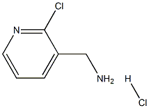 (2-chloropyridin-3-yl)MethanaMine hydrochloride结构式
