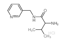 2-Amino-3-methyl-N-(3-pyridinylmethyl)butanamide hydrochloride Structure