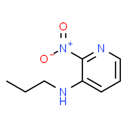 2-NITRO-N-PROPYLPYRIDIN-3-AMINE结构式