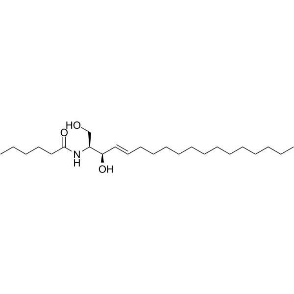 N-(hexanoyl)sphing-4-enine picture