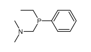dimethylaminomethyl(phenyl)ethylphosphine结构式
