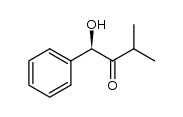 (R)-1-hydroxy-3-methyl-1-phenylbutan-2-one Structure