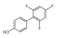 4-(2,4,6-trifluorophenyl)phenol Structure