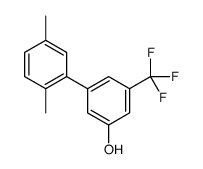 3-(2,5-dimethylphenyl)-5-(trifluoromethyl)phenol Structure
