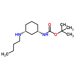 tert-butyl N-[(1S,3R)-3-(butylamino)cyclohexyl]carbamate picture