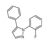 1-(2-FLUOROPHENYL)-5-PHENYL-1H-PYRAZOLE structure