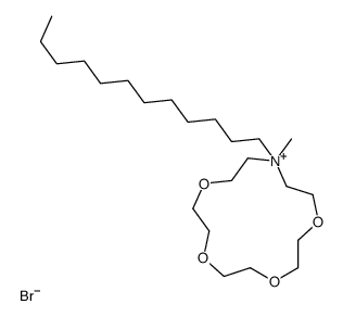 N-dodecyl-N-methylmonoazonium 15-crown结构式